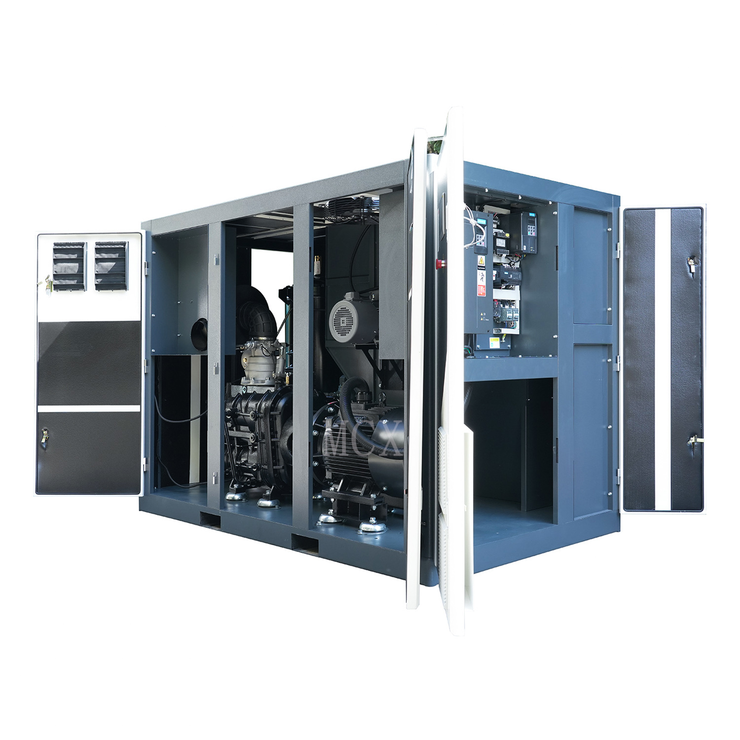 110Kw 3/4/5Bar Screw Type Air Compressor Professional Frequency Conversion Machine